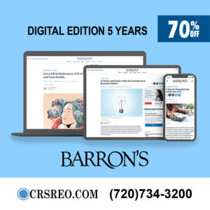 Barron's - Barron's Subscription for 5 Years at just $89
