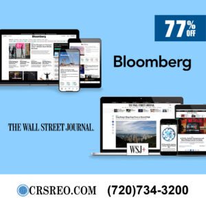 Bloomberg Newspaper and Wall St Jnl Digital Subscription for 5 Years