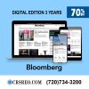 Bloomberg News Subscription 3-Year Subscription for just $129