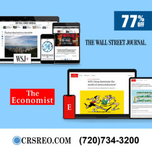 Wall St Jnl and The Economist Combo Package 3-Year - Take 77% Off