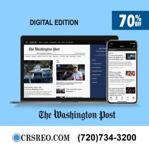 Washington Post Subscription for 2 Years with a 70% Discount